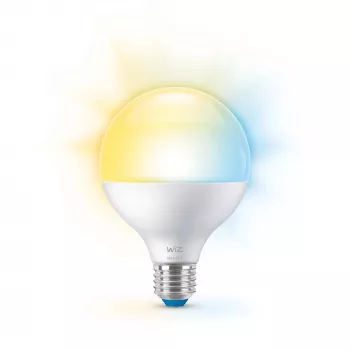 WiZ Globe 75W G95 E27, išmanioji lemputė, Wi-Fi/Bluetooth, balta, Wi-Fi 4 (802.11n), 802.11b, 802.11g, LED, E27