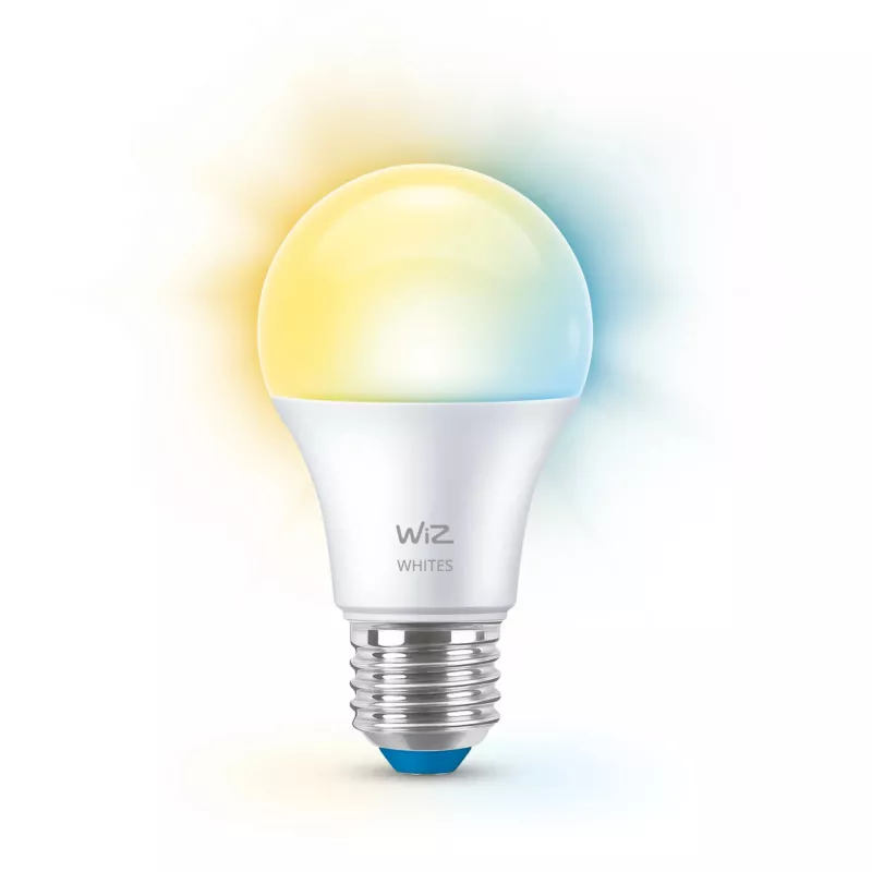 WiZ lemputė 60W A60 E27, Išmani lemputė, Wi-Fi/Bluetooth, Balta, Wi-Fi 4 (802.11n), 802.11b, 802.11g, LED, E27