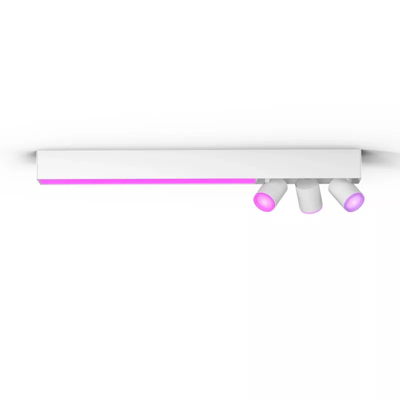 Philips Hue Baltos ir spalvotos ambience Centris 3 taškų lubų šviestuvas