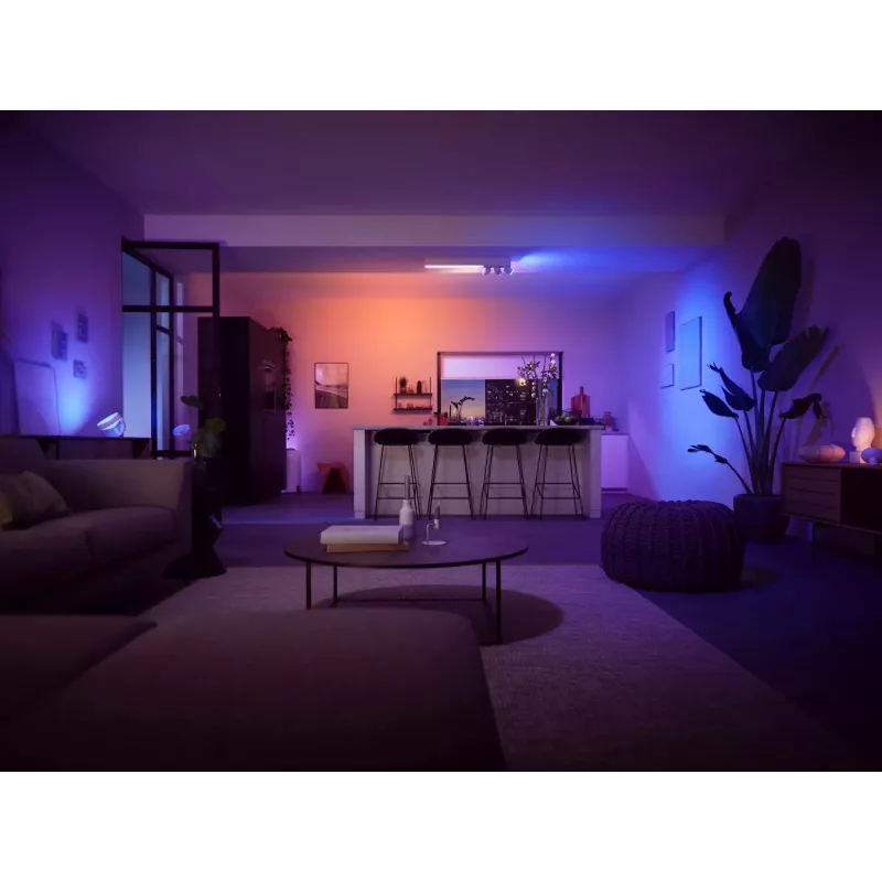 Philips Hue Baltos ir spalvotos ambience Centris 3 taškų lubų šviestuvas