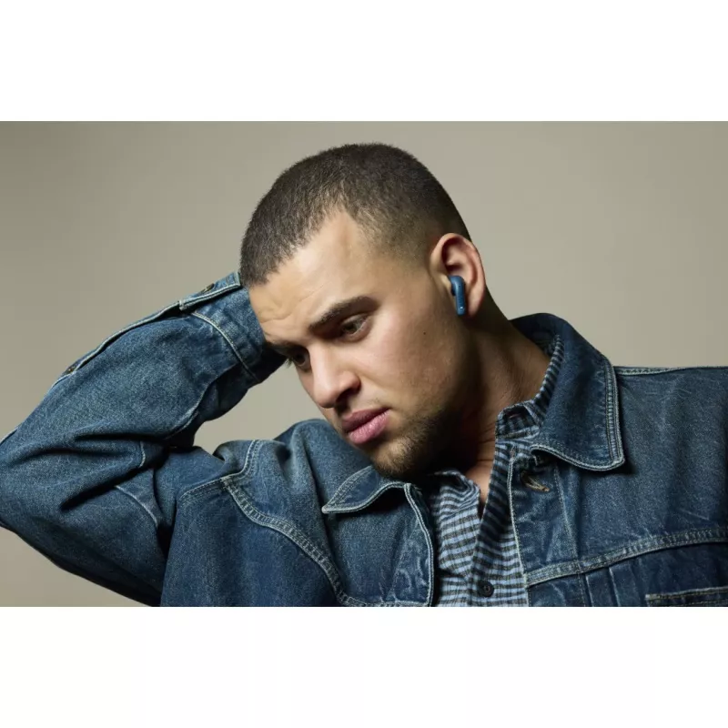 Hama Twins Core 2 ausinės True Wireless Stereo (TWS) į ausis Skambučiai/Muzika USB Type-C Bluetooth Mėlynos
