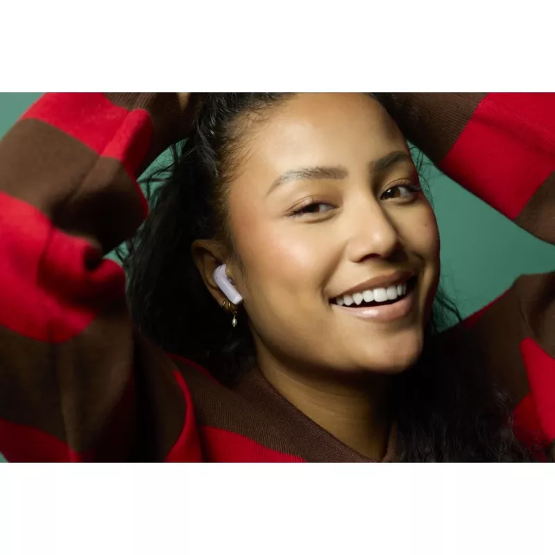 Hama Twins Fuse 2 ausinės True Wireless Stereo (TWS) į ausis įdedamos Skambučiai/Muzika USB Type-C Bluetooth Alyvinės