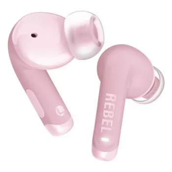 Hama Twins Fuse 2 ausinės True Wireless Stereo (TWS) į ausis įdedamos pokalbiams/muzikai USB Type-C Bluetooth rožinės