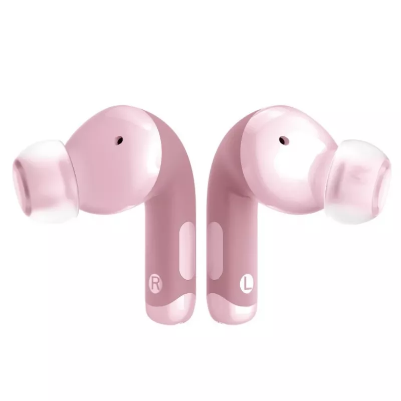 Hama Twins Fuse 2 ausinės True Wireless Stereo (TWS) į ausis įdedamos pokalbiams/muzikai USB Type-C Bluetooth rožinės