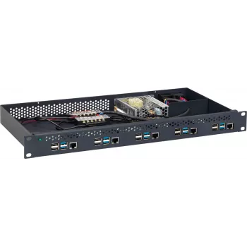 Rackmount.IT RM-PI-T1 tvirtinimo rinkinys Juoda