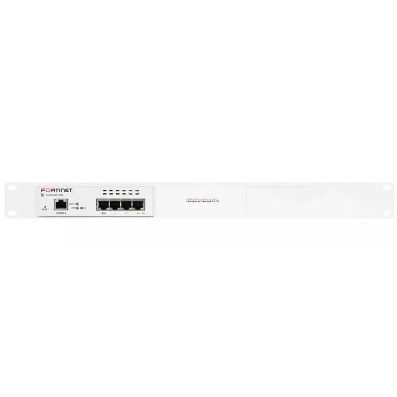 Rackmount IT 1U montavimo rėmas FortiGate 30G serijai RM-FR-T28 — 1U, priekinių bėgelių rinkinys