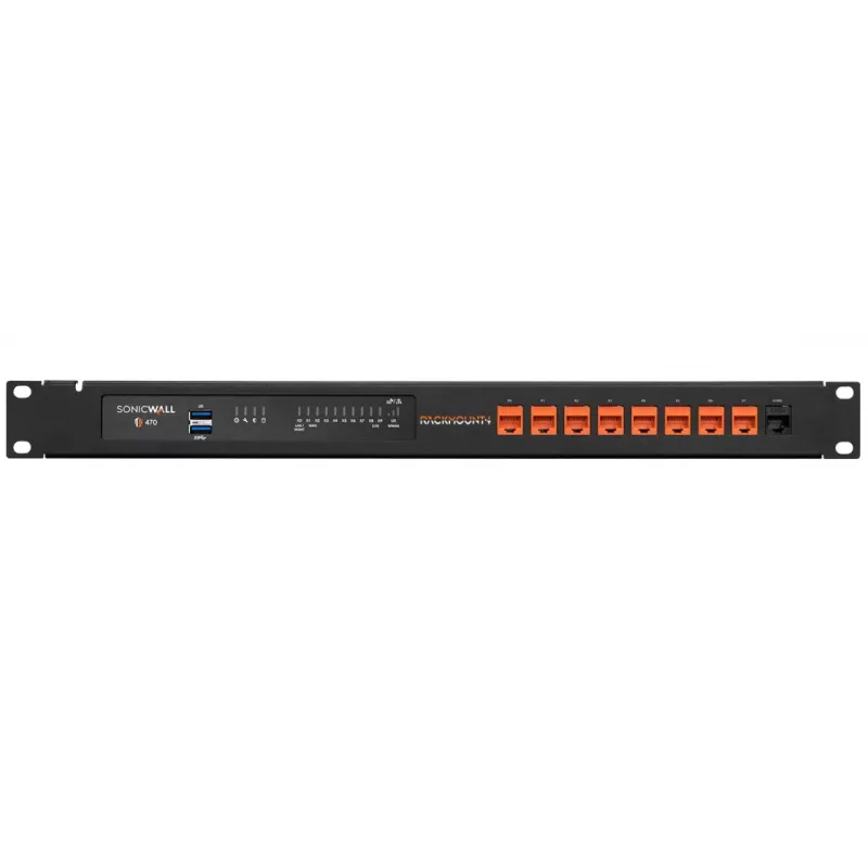 Rackmount kit rackmount it RM-SW-T11, skirtas SonicWall TZ270W TZ370W TZ470W tinklo saugos įrenginiams