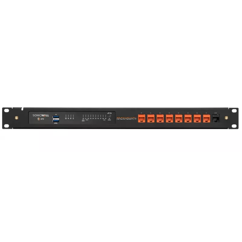 Rackmount kit rackmount it RM-SW-T11, skirtas SonicWall TZ270W TZ370W TZ470W tinklo saugos įrenginiams