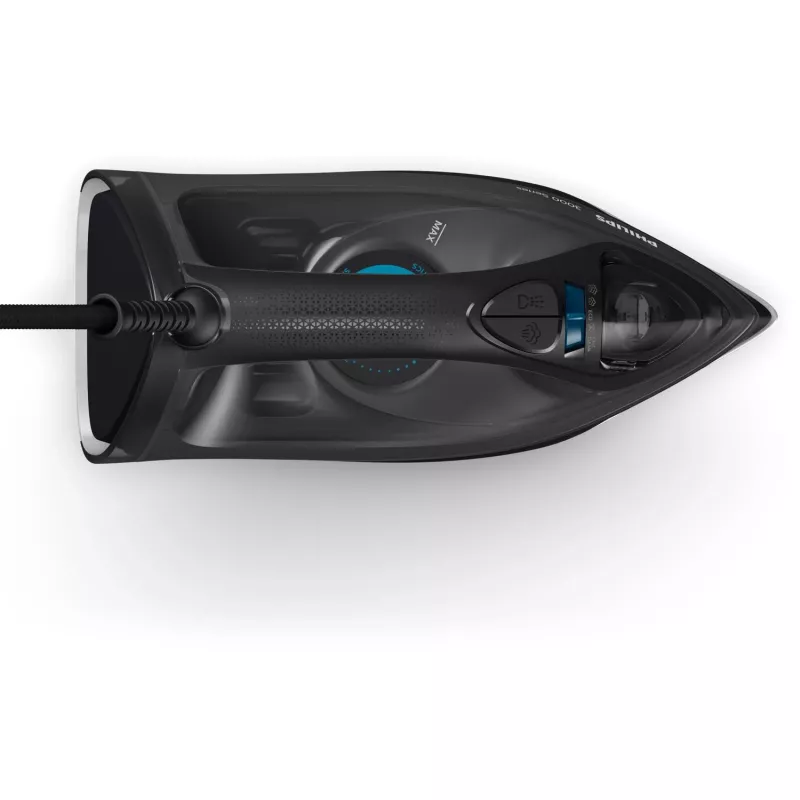 Philips 3000 serijos DST3041/80 lygintuvas Garinis lygintuvas Keraminis padas 2600 W Juodas