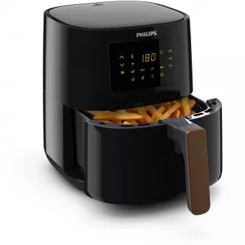Karšto oro gruzdintuvė Philips HD9255/80 — 4,1 l, 1400 W, jutiklinis valdymas, juoda