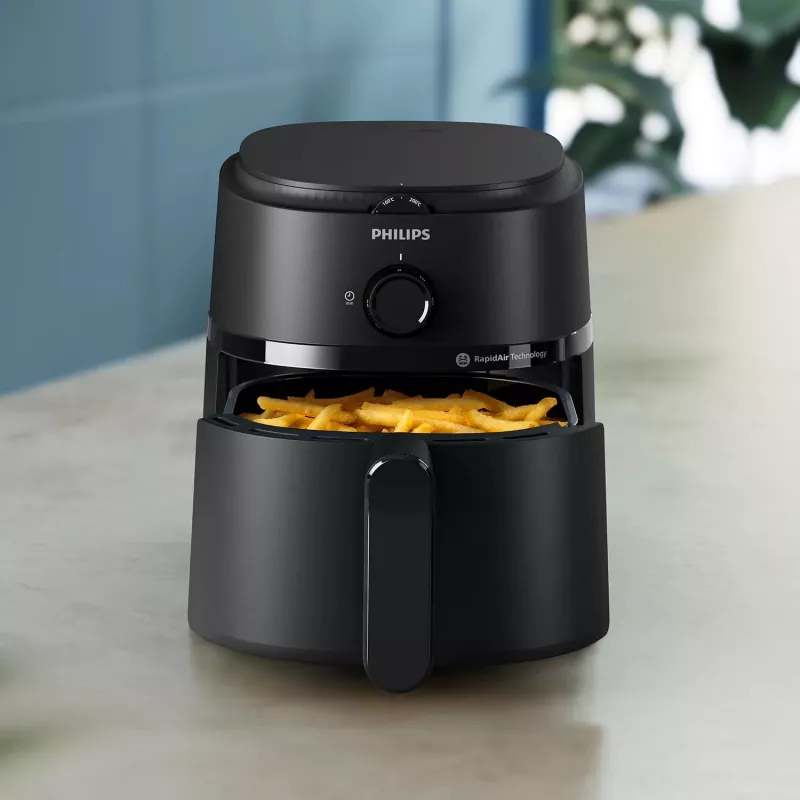 Karšto oro gruzdintuvė Philips 1000 series NA110/00 3,2 L 1300 W Juoda