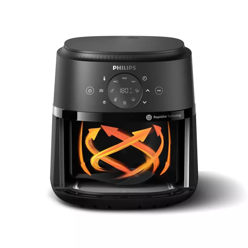 Philips 2000 serijos NA210/00 gruzdintuvė Viena 3,2 L Atskirai stovinti 1300 W Karšto oro gruzdintuvė