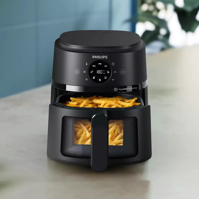 Philips 2000 serijos NA210/00 gruzdintuvė Viena 3,2 L Atskirai stovinti 1300 W Karšto oro gruzdintuvė