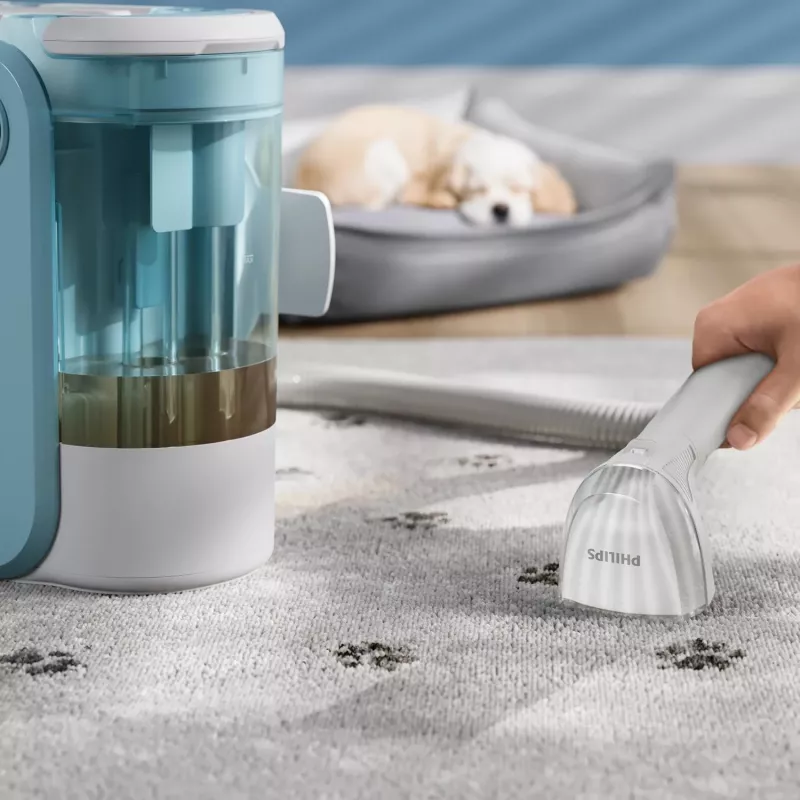 Philips 3000 serijos XW3193/11 cilindrinis dulkių siurblys Šlapias valymas 400 W Be maišelio