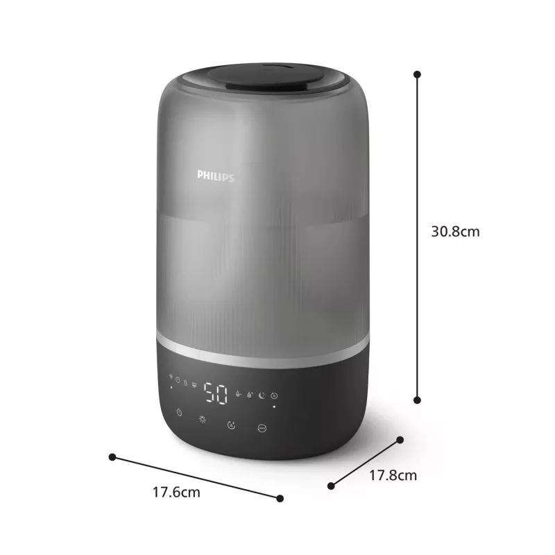 Ultragarsinis drėkintuvas Philips HU1510/03 3L Juodas 19,6W