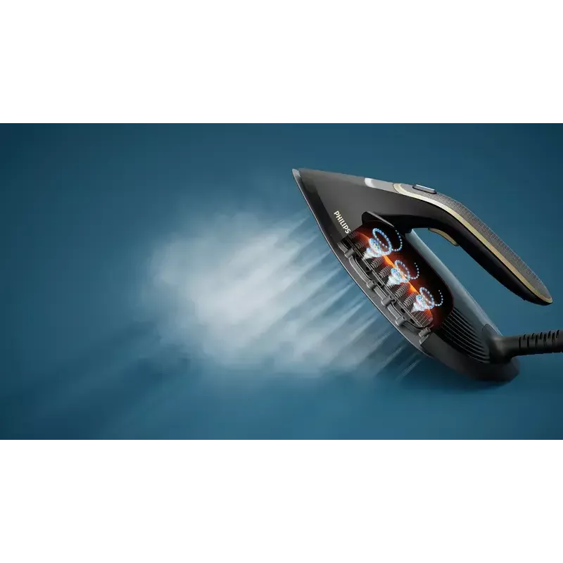 Garo generatoriaus lygintuvas Philips PerfectCare 7000 Series PSG7300/20 — 3120 W, 1,5 L talpos bakelis, 650 g/min garo smūgis, SteamGlide Elite padas