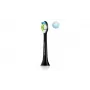 Keičiamosios dantų šepetėlių galvutės Philips HX6066/88 Optimal White, 6 vnt. pakuotė, juodos, keitimo intervalas 3 mėn.