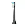 Keičiamosios dantų šepetėlių galvutės Philips HX6066/88 Optimal White, 6 vnt. pakuotė, juodos, keitimo intervalas 3 mėn.