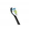 Keičiamosios dantų šepetėlių galvutės Philips HX6066/88 Optimal White, 6 vnt. pakuotė, juodos, keitimo intervalas 3 mėn.