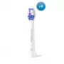 Pakaitinės šepetėlių galvutės Philips Sensitive HX6058/87 8 vnt. Baltos 3 mėnesių keitimo