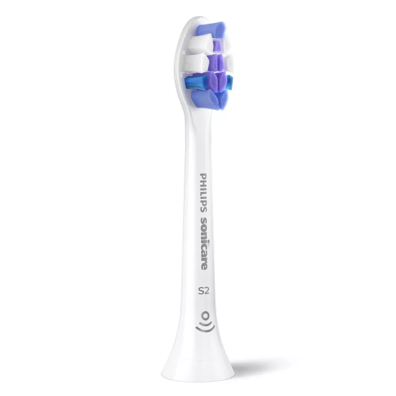 Pakaitinės šepetėlių galvutės Philips Sensitive HX6058/87 8 vnt. Baltos 3 mėnesių keitimo