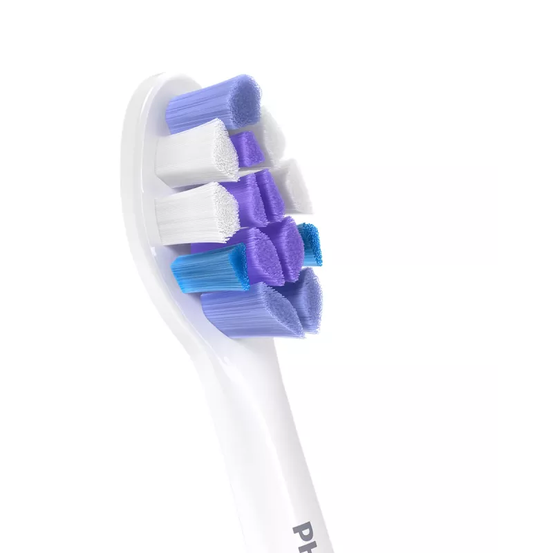 Pakaitinės šepetėlių galvutės Philips Sensitive HX6058/87 8 vnt. Baltos 3 mėnesių keitimo