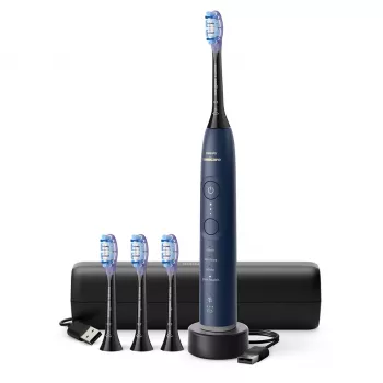 Įkraunamas garsinis dantų šepetėlis Philips Series 7100 HX7423/08 – integruota ličio jonų baterija, 4 šepetėlių galvutės, kasdienė priežiūra/dantenų priežiūra/jautrumas