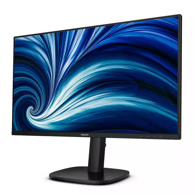 Monitorius Philips 24B2U3601 23,8 col. (60,5 cm) IPS Quad HD 2560x1440, USB 3.2 šakotuvas, USB-C, garsiakalbiai, reguliuojamas aukštis, VESA, juodas