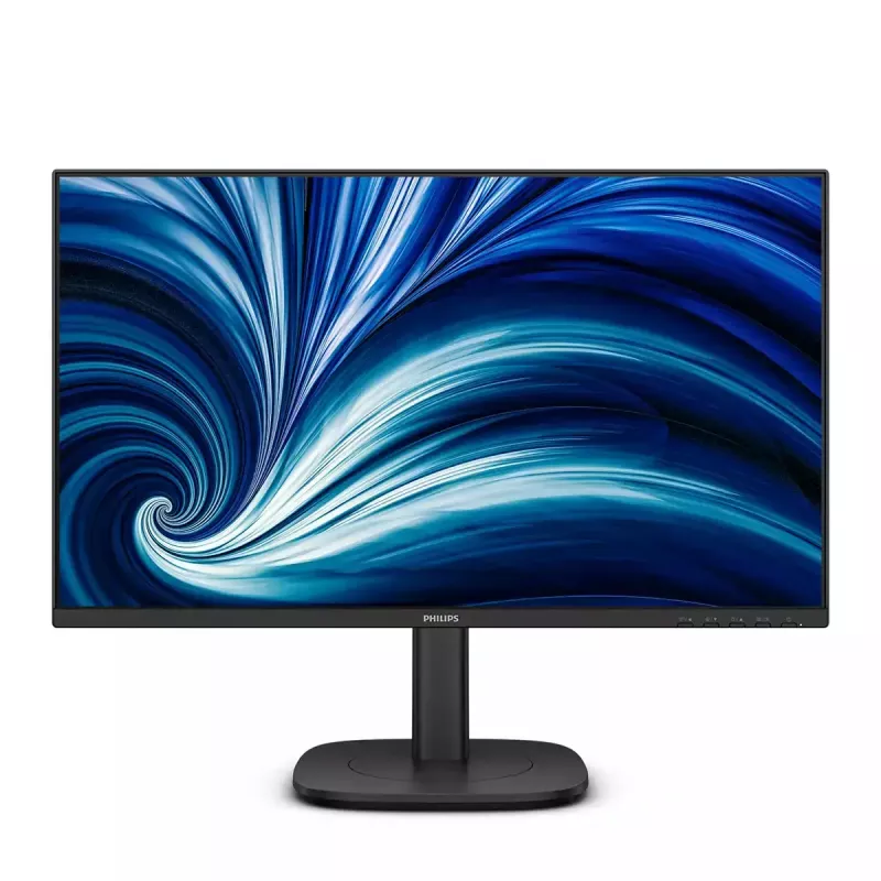 Monitorius Philips 24B2U3601 23,8 col. (60,5 cm) IPS Quad HD 2560x1440, USB 3.2 šakotuvas, USB-C, garsiakalbiai, reguliuojamas aukštis, VESA, juodas