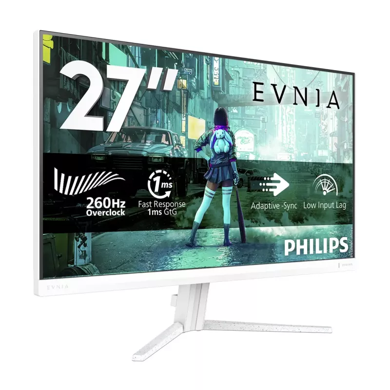 Kompiuterio monitorius Philips 27M2N3201PL/00 27 colių IPS FHD 1920×1080 16:9 178° VESA balta