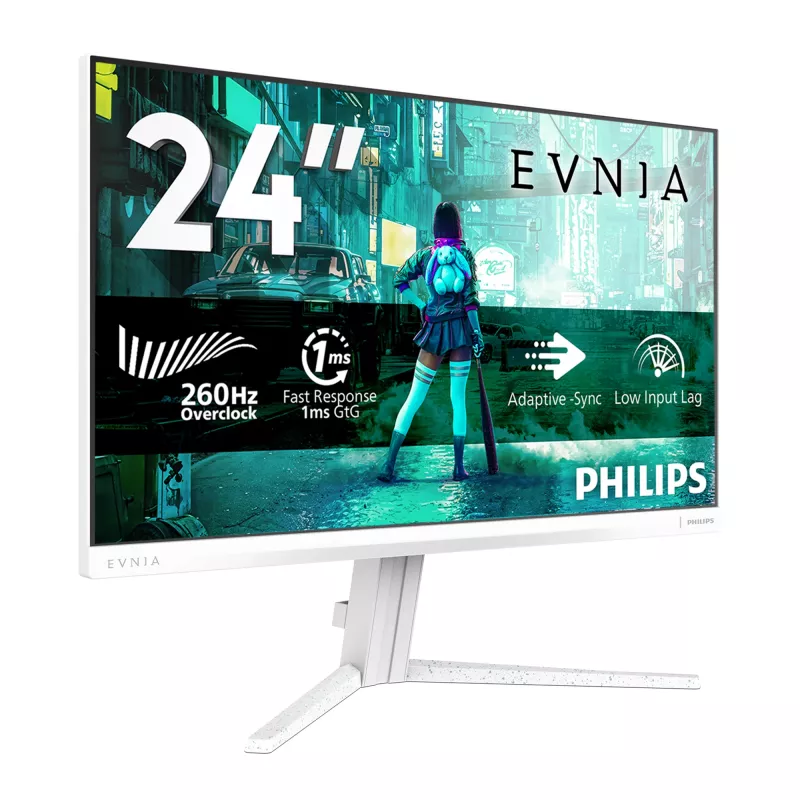 Philips 24M2N3201PL/00 kompiuterio monitorius 60,5 cm (23,8 col.) 1920 x 1080 pikseliai Balta