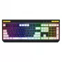 HATOR Icefall klaviatūra, žaidimų, USB, QWERTY, JAV anglų, juoda, RGB LED