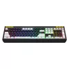 HATOR Icefall klaviatūra, žaidimų, USB, QWERTY, JAV anglų, juoda, RGB LED