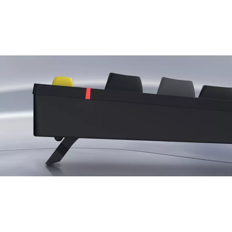 HATOR Icefall klaviatūra, žaidimų, USB, QWERTY, JAV anglų, juoda, RGB LED