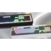HATOR Icefall klaviatūra Žaidimų USB QWERTY US English Juoda RGB LED