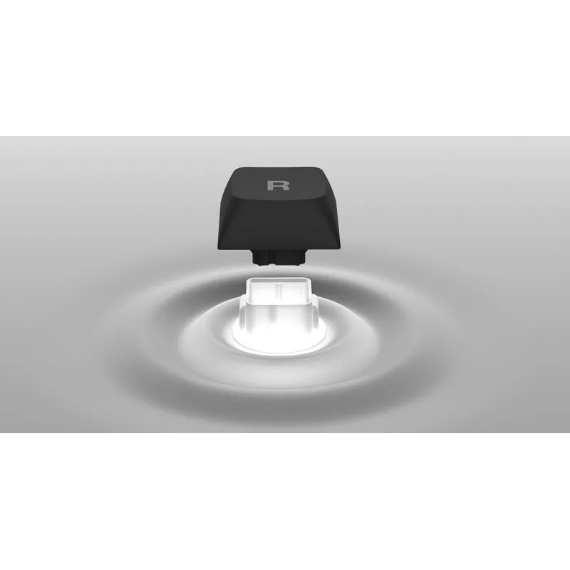 HATOR Icefall klaviatūra Žaidimų USB QWERTY US English Juoda RGB LED