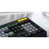 HATOR Icefall klaviatūra, žaidimams, USB, QWERTY, JAV anglų k., balta, pilno dydžio, RGB LED