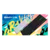HATOR Gravity X TKL klaviatūra Žaidimams USB QWERTY JAV anglų Balta