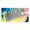 HATOR Gravity X TKL klaviatūra Žaidimams USB QWERTY JAV anglų Balta