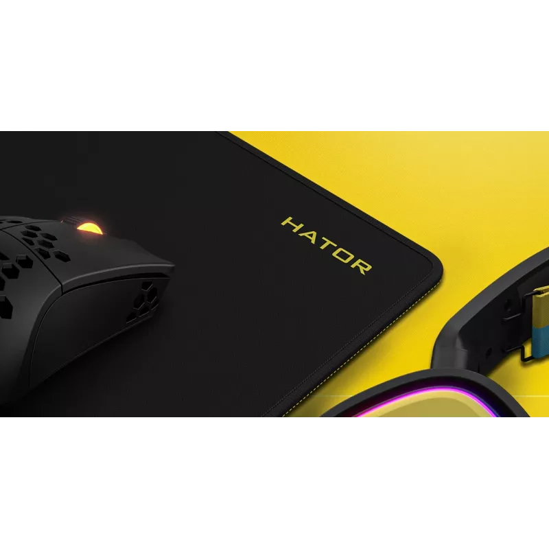 HATOR Tonn eSport žaidimams skirtas pelės kilimėlis Juodas