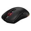 HATOR Pulsar 3 Wireless, juoda - optiniai geltoni 100M jungikliai PixArt PMW 3311 (HTM630)