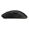 HATOR Pulsar 3 Wireless, juoda - optiniai geltoni 100M jungikliai PixArt PMW 3311 (HTM630)