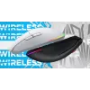 HATOR Pulsar 3 Wireless, juoda - optiniai geltoni 100M jungikliai PixArt PMW 3311 (HTM630)