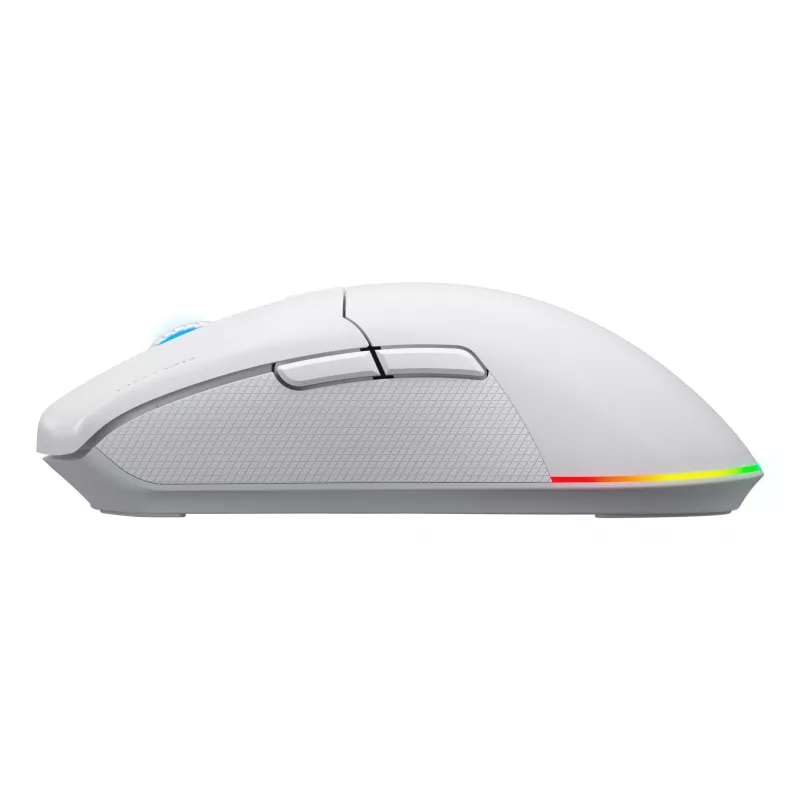 HATOR Pulsar 3 Wireless, balta - Optiniai Geltona 100M jungikliai PixArt PMW 3311 (HTM631)