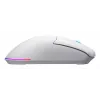 HATOR Pulsar 3 Wireless, balta - Optiniai Geltona 100M jungikliai PixArt PMW 3311 (HTM631)