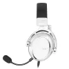 HATOR HYPERGANG 3 Hi-Res ausinės su laidu, ant galvos, žaidimams, USB Type-C / USB Type-A, baltos