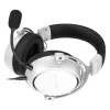 HATOR HYPERGANG 3 Hi-Res ausinės su laidu, ant galvos, žaidimams, USB Type-C / USB Type-A, baltos