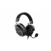 HATOR Hypergang 3 USB laisvų rankų įranga laidinė ir belaidė ant galvos žaidimams USB Type-C / USB Type-A Bluetooth juoda