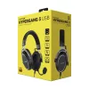 HATOR Hypergang 3 USB laisvų rankų įranga laidinė ir belaidė ant galvos žaidimams USB Type-C / USB Type-A Bluetooth juoda