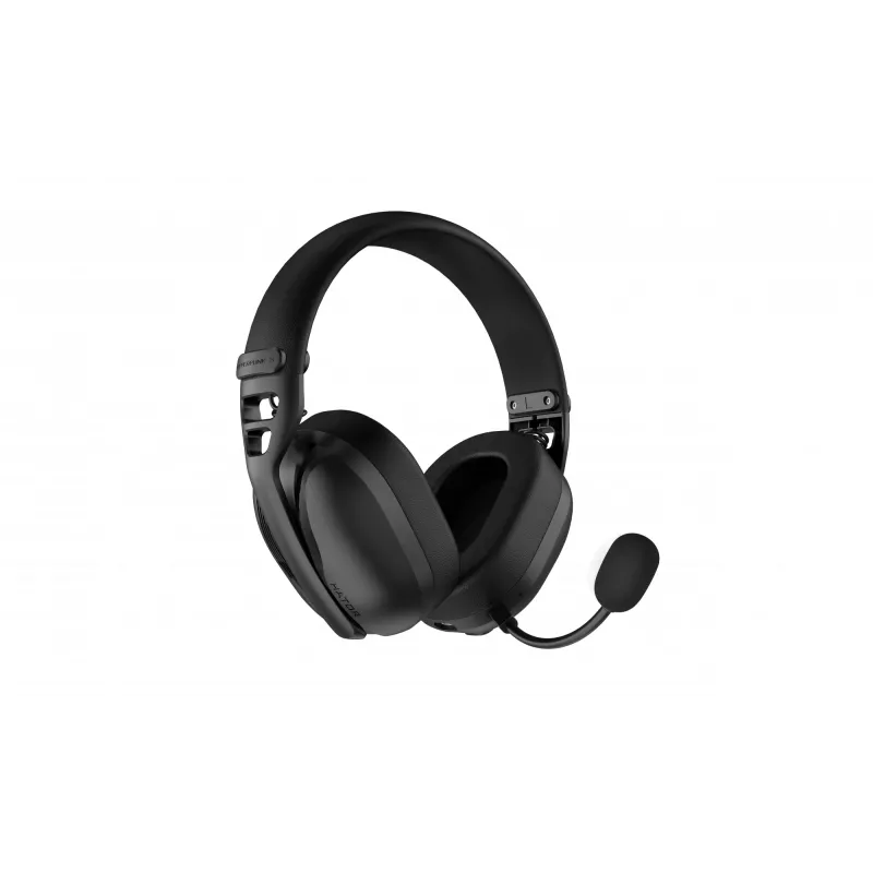 HATOR Hyperpunk 3 Wireless ausinės laidinės ir belaidės ant galvos juostos žaidimams USB Type-C / USB Type-A Bluetooth juodos
